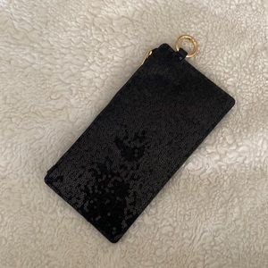 Black Sequin Clutch 🖤